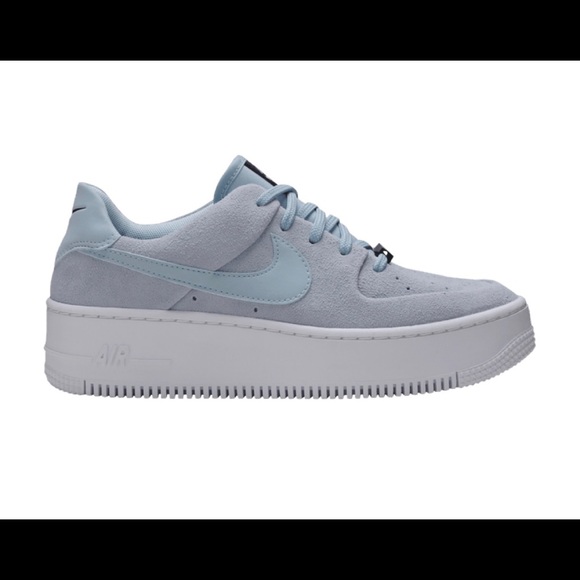 Women’s Air Force 1 Sage Low baby blue color - Picture 2 of 6